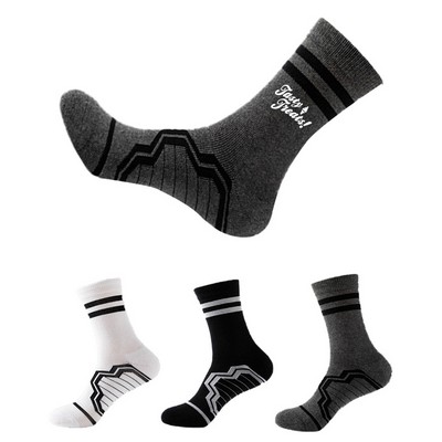 Performance Mid-Calf Marathon Running Socks