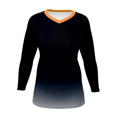 Women's/Girls TA Core Long Sleeve V Neck Shirt
