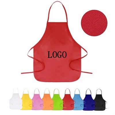 Personalized Kids Art Apron Waterproof Non Woven Fabric with Adjustable Neck Strap Toddler to Age 10