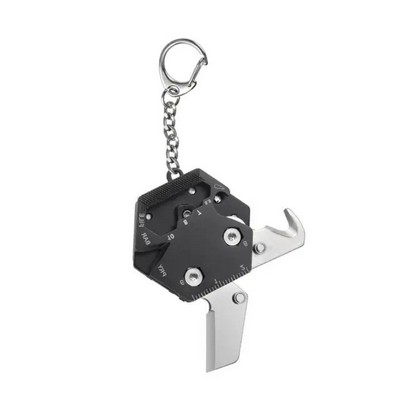 Versatile Pocket Knife Keychain with Screwdriver Function