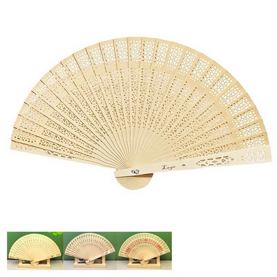 Wooden Handheld Fans