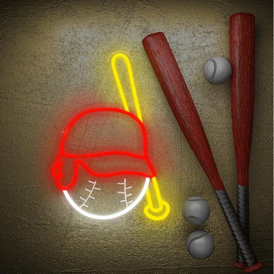 Custom Baseball Neon Sign