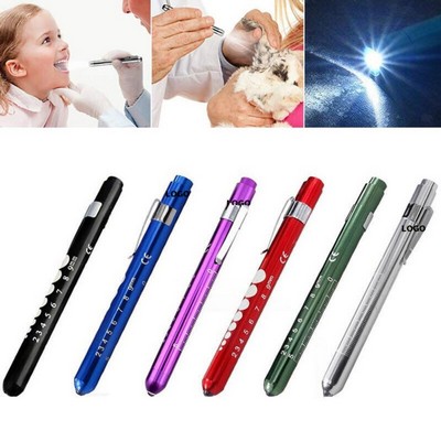 Penlight with Pupil Gauge for Doctors