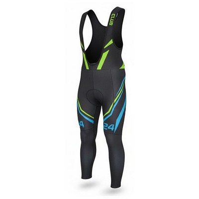 Unisex Elite Thermal Cycling Bib Tights Full Sublimated 300GSM