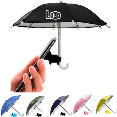 Phone Umbrella with Suction Cup Stand