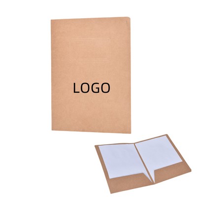 Kraft Folder Double/Single Insert