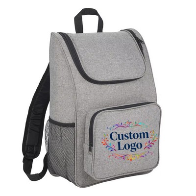 Heathered Laptop Backpack