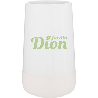 55 oz Calyx Ceramic Vase (White)