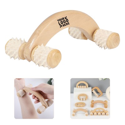 4-Ball Wooden Massager