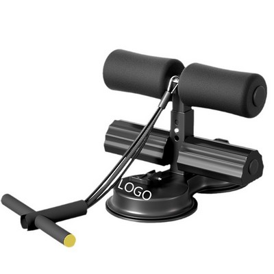 Double Suction Sit-Up Bar with Resistance Bands