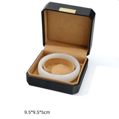 Octagonal Jewelry Boxes PU Leather Bracelet Boxes Gift Boxes Jewelry Case for Bracelet