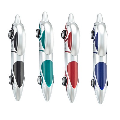 Plastic Cartoon Car Novelty Ballpoint Pen for Kids