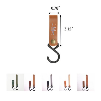 PU Leather Suspension Strap Hook
