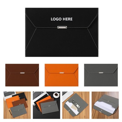 PU leather A4 folder