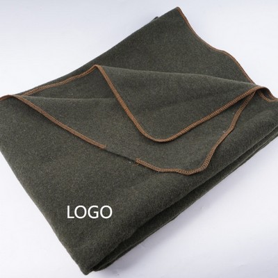 Heavy-Duty Military Style Wool Blanket