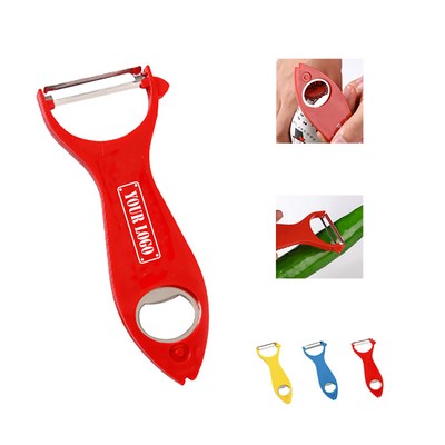 2" 1 Bottle Opener With Peeler