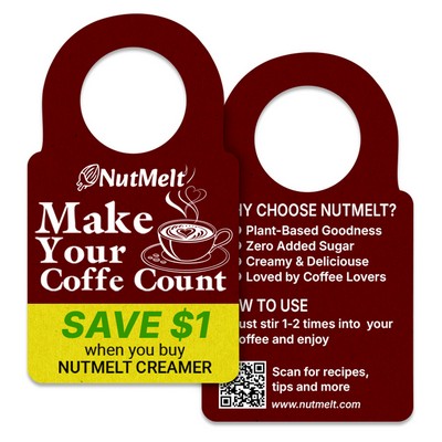 2.618" x 4.743" Full Color Bottle Hangers