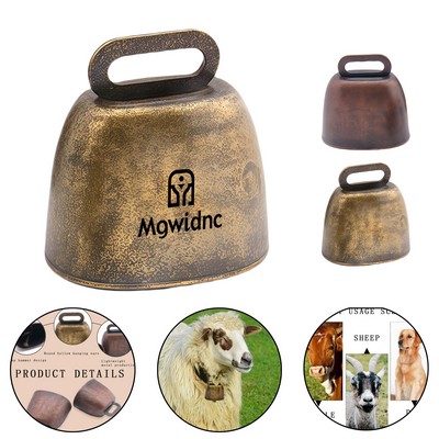 Vintage Metal Pet Bell for Livestock Anti-Lost