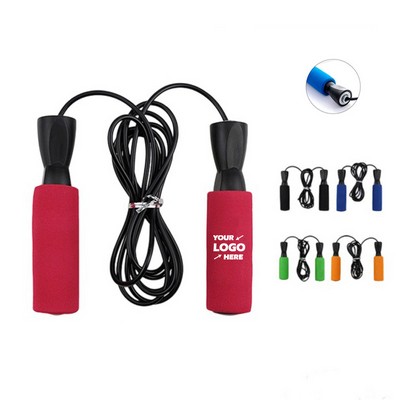 Jump Rope With Foam Eva Handles