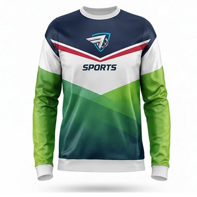Ultra Light Sublimated Crew Sweatshirt Unisex