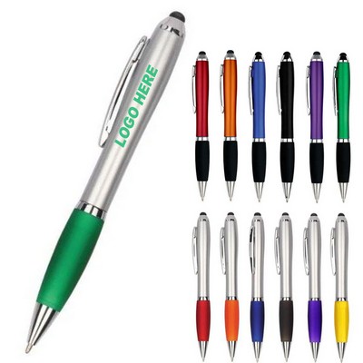 Curvy Twist Stylus Ballpoint Pen