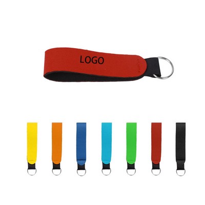 Colorful Neoprene Keychains Custom for Marketing