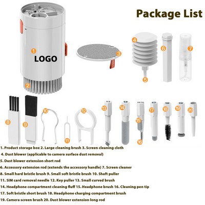 20-in-1 Multi-Functional Cleaning Set