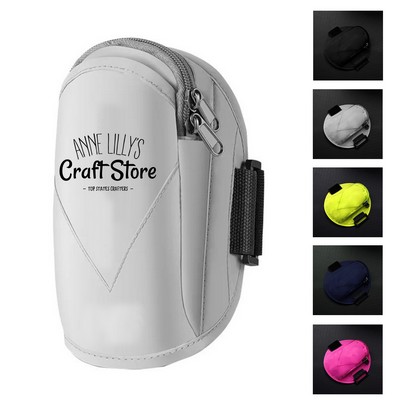 Reflective Nylon Sport Arm Pouch