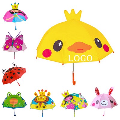Kid-Friendly 3D Dome Umbrellas