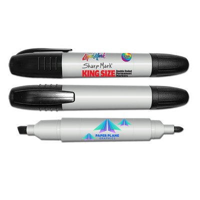 Sharp Mark® King Size Permanent Marker with Full Color Decal