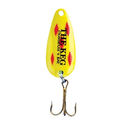 Lucky Strike® Mini Lure in A Tube - yellow/red diamonds