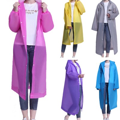 EVA Adult Rain Poncho Coats