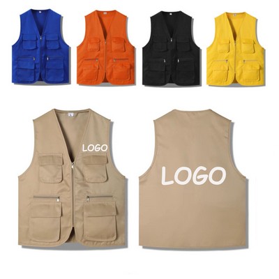 Pockets Workwear Vest