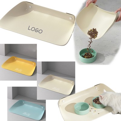 Durable Leather Pet Feeding Mat
