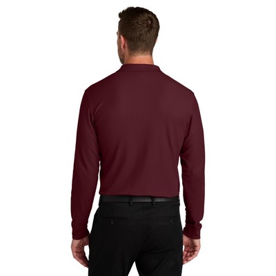 Port Authority® Wearever Signature Pique Long Sleeve Polo