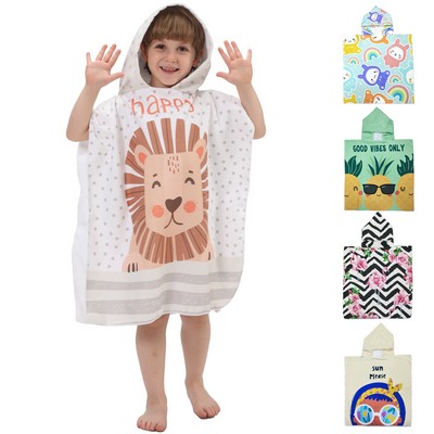 Kids Hooded Bath Towel