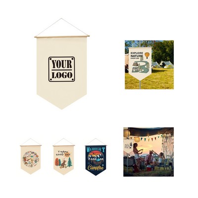 Hanging Camping Flag Banner