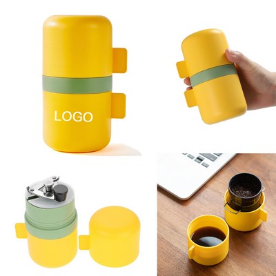 Manual Coffee Grinder Portable with Conical Ceramic Burr