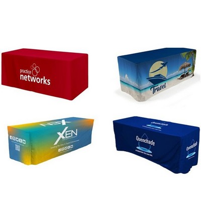 Tailored Fit 6-Foot Rectangle Tablecloth Premium 190 GSM Plain Weave