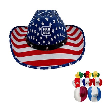 American Flag Cowboy Hat