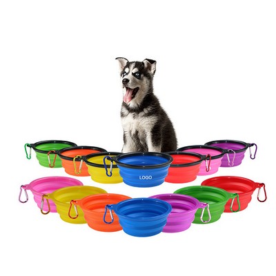 Folding Silicone Dog Bowl