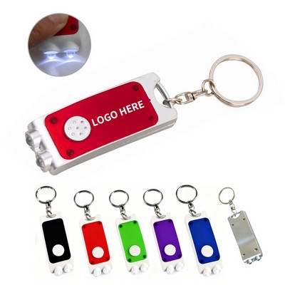 Twin Beam LED Keychain