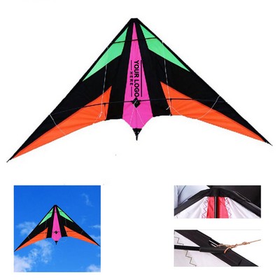 Dual-Line Stunt Kite for Adults – Professional Sports Kite with Fiberglass Frame and Nylon Sail