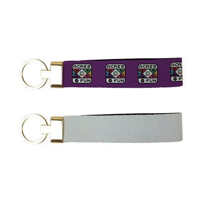 Full Color Metal Fob Keychain