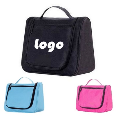 Travel-Ready Hanging Cosmetic Bag