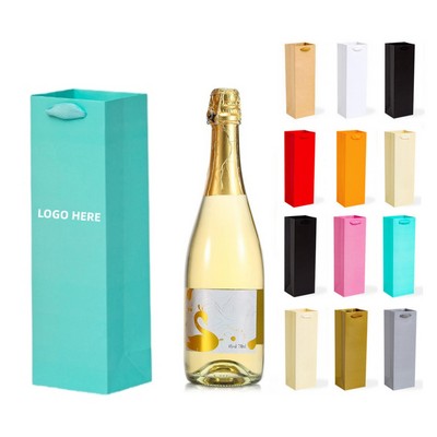 Single Wine Bottle Paper Bags