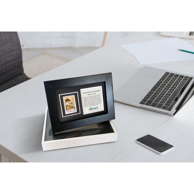 Framed Stamp Gift/Award Celebrating New Jersey