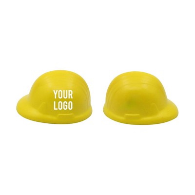 Hard Hat Shaped Stress Reliever Ball