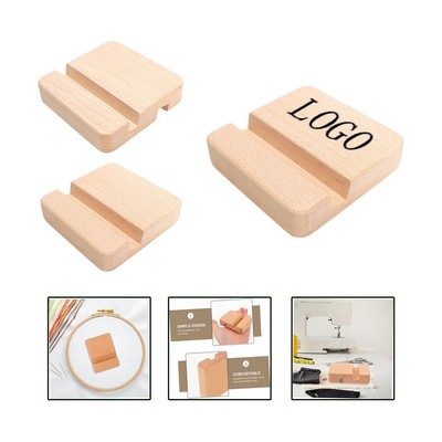 Personalized Wooden Phone Holder