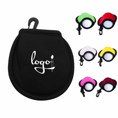 Neoprene Golf Ball Pouch